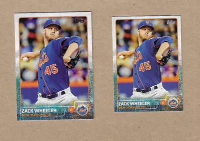 Zack Wheeler 2015 Topps MINI & Base Lot #236 • $2.99