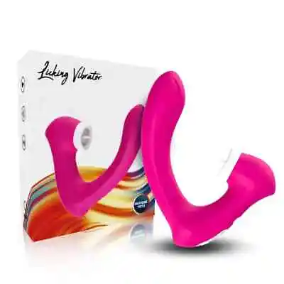 Rechargeable Heating Sucking Rabbit Vibrator G-Spot Dildo Sex Toys For Women • $14.99
