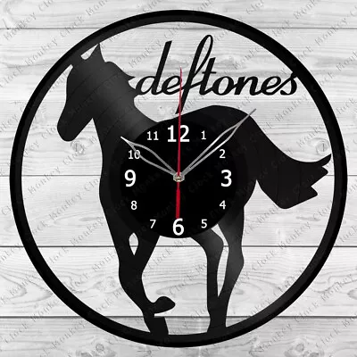 Vinyl Clock Deftones Vinyl Record Wall Clock Home Art Decor Handmade 7056 • $24.99