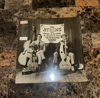 The Atkins Travis Traveling Show Merle Travis Chet Atkins RCA Vinyl Record Album • $15