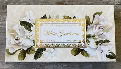 Saponificio Artigianale Fiorentino Italian Bar Soap White Gardenia- 3 X 4.4 Oz • $23.49