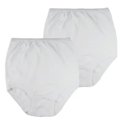 Ladies Quality 100% Cotton Passionelle Interlock Cuffed Leg Mama Briefs 3 Pack • £4.99