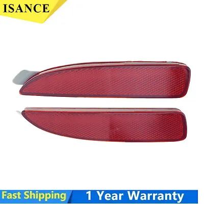 Pair Rear Bumper Reflector Light Side Marker For Mazda 3 5 6 2004-2009 2014-2018 • $17.04