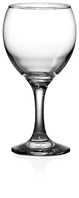 Classic Crystal Clear Stemmed Red Wine/Water Drinking Glass 12 Oz Set Of 4 • $22.87