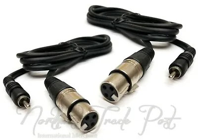 $19.75 • Buy 3-Pin Line Output Cables For Studer Revox PR99 C270 A710 A721 B67 A800 A807 A810