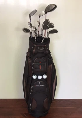 $475 • Buy Adam’s Golf Bag And Wilson Staff, Cougar, Callaway And TPS Golf Clubs