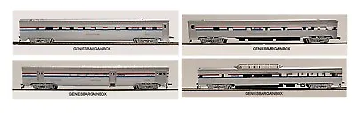 HO 1:87 Scale Train AMTRAK 4 Car Passenger Set New In Box IHC 47771-3-5-7 • $112