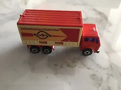 Matchbox Mercedes Container Truck-very Rare Mobeltransportbetriebe Container #42 • £27.50