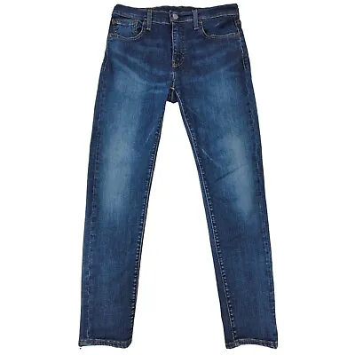 Levi's Jeans Mens 30x30 Premium Lot 512 Medium Wash Tapered Blue Denim Big E • $34.95