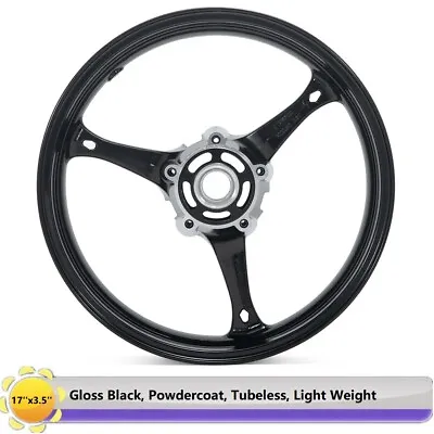 17''x3.5'' Front Tubeless Wheel For Suzuki GSXR600 GSXR750 06 07 GSXR1000 05-08 • $148.88