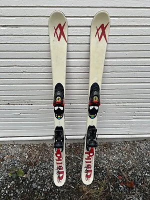 $60 • Buy Volkl Twintip Snow Skis 118cm With Bindings
