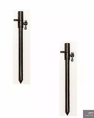 2 Set Of Q-Dos Stainless Bankstick 20-35cm • £10.99