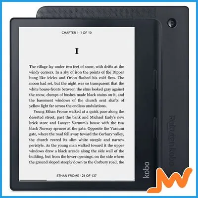 Kobo Sage 8  HD Touchscreen Bluetooth EBook Reader • $501