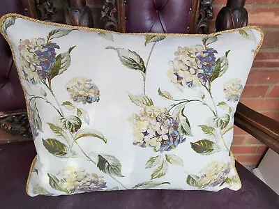 Laura Ashley Hydrangea Cushion 60cm X 50cm • £15