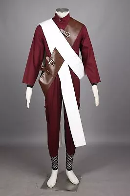 NARUTO Sabaku No Gaara Cosplay Costume Costume Manga Kazekage Cartoon Anmie V.2 • $76.51