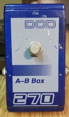 DOD A-B BOX 270 Selector Switch Guitar Pedal. Used - Multiple Output • $22