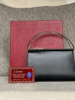 Cartier Wallet Bag Leather • $400