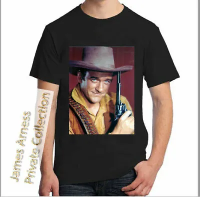 James Arness Private Collection  Marshal Dillon Gunsmoke  2018 Tee Shirt XL  • $15.99