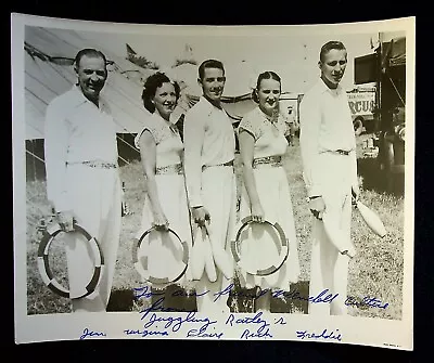 The Juggling Ratley's Original Vintage Signed Circus Act Photo 10x8  • $9.95