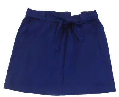 $19.99 • Buy New St Johns Bay Womens SMALL Active Belted Skort Navy Blue Golf Athleisure Nwt