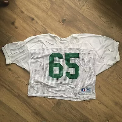 Vintage Philadelphia Eagles White Practice Jersey/XXL/Russell Athletic • $49.95