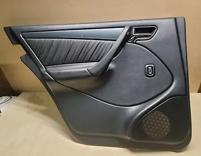 Mercedes W202  C280 C36 Left  Passenger Rear Interior Door Panel Black Carbon • $250