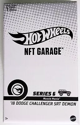 2023 Hot Wheels NFTH Garage Series 6 '18 Dodge Challenger SRT Demon New/Sealed • $53