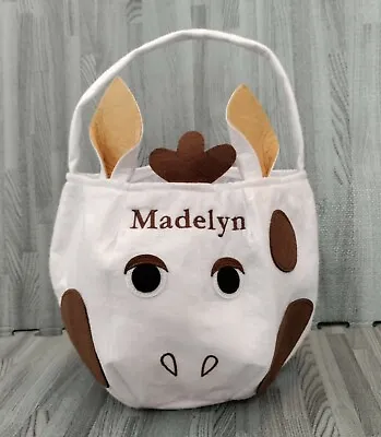 NEW POTTERY BARN KIDS HORSE TREAT Gift Bag Easter Halloween FELT   Madelyn   • $7.99