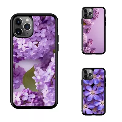 For IPhone 11 12 13 Pro Max Mini Lilac Flowers Pattern Durable Case • $19.79