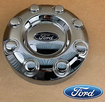 $74.22 • Buy 2005-2016 OEM Super Duty F-350 Dually DRW Ford 17  Wheel Chrome Cap 2WD FRONT