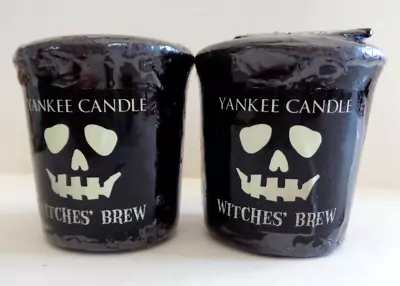 Yankee Candle Halloween Witches Brew Votives Samplers Set Lot Of 2 New Wrapped • £14.20