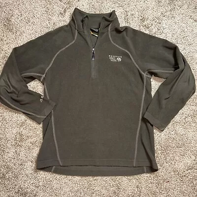 Mountain Hardwear Pullover Mens Large Long Sleeve 1/4 Zip Outdoors Lightweight  • $35