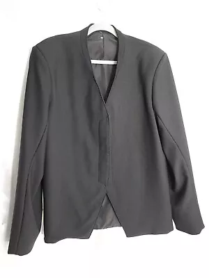 Handmade Amish Mennonite Plain Clothing Men Coat/jacket Black L/XL  C 44 L 28 • $34.50