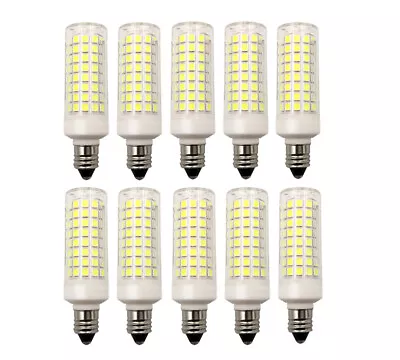 10pcs E11 Mini Base LED Bulb 7W 110V 120V 102Led Ceramics Ceiling Fans Lights N • $24.69