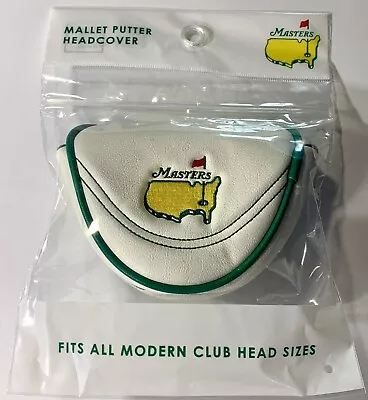 Masters Golf Mallet Putter Cover 2024 Masters Headcover Pga New • $58.95