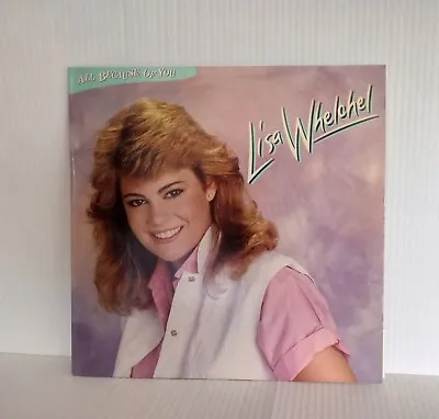 LISA WHELCHEL All Because Of You 1984 Nissi 4606 LP Facts Of Life EX LyricInsert • $15