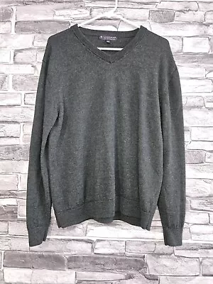 Hart Schaffner Marx Men's Extra Fine Merino Wool Sweater Pullover Size L • $23