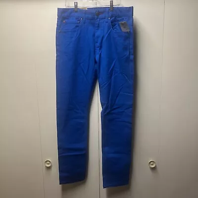 NEW CCS Skater Men's Super Skinny Fit Blue  Colored Jeans  Size 32 X 32  NWT • $19.95
