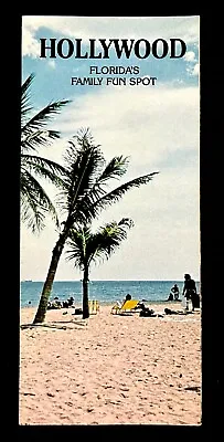 1980s Hollywood Florida Family Fun Spot Vintage Travel Brochure Tourist Sports • $12.50