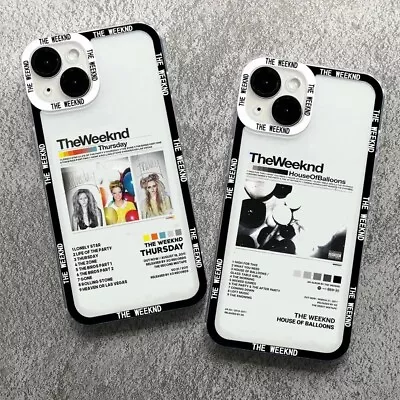 The Weeknd Minimalist Poster Case For IPhone 15 14 13 12 11 Pro Max XR Cover • £4.79