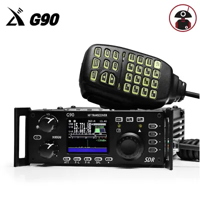 $422.75 • Buy Xiegu G90 SDR Radio QRP SSB/CW/AM/FM 0.5-30 20W HF Transceiver + Antenna Tuner