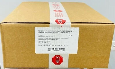 $329.99 • Buy Pokemon Brilliant Stars Elite Trainer Box Factory Sealed CASE (10 ETBS) New