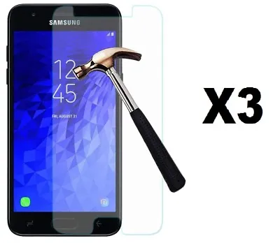 3 X Tempered Glass For Samsung Galaxy J3 V 3rd Genachievestarexpress Prime 3 • $7.99