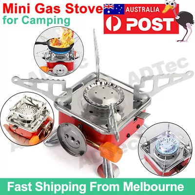 Outdoor Folding Mini Gas Burner Cooking Stove Butane Gas BBQ Hiking AU Stock • $16.65