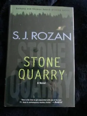 S.J. Rozan - STONE QUARRY - 1st/1st - SIGNED • $8.95