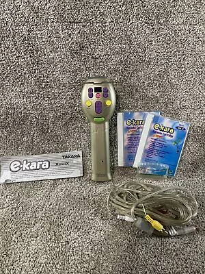 2001 E-KARA Real Karaoke Plug & Play TV Song Cartridge FREE SHIP Takara Hasbro • $29.99