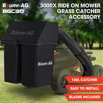 BAUMR-AG 150L Grass Catcher For 30  300RX Electric Ride On Lawn Mower • $387