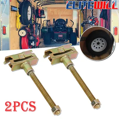 2 PACK E-Track Spare Tire Trailer Mount With 5” Bolt Hanger Spare Wheel Carrier • $13.99