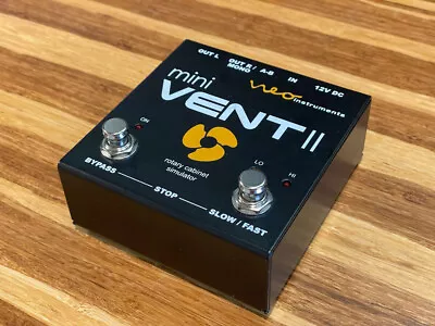 Neo Instruments Mini Vent II (rotary Speaker Leslie Cab Simulator Guitar Pedal) • £275