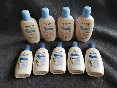 5 X Aveeno Baby Soothing Relief 29ml And 4 X Baby Wash 50ml Travel Size • £9.99